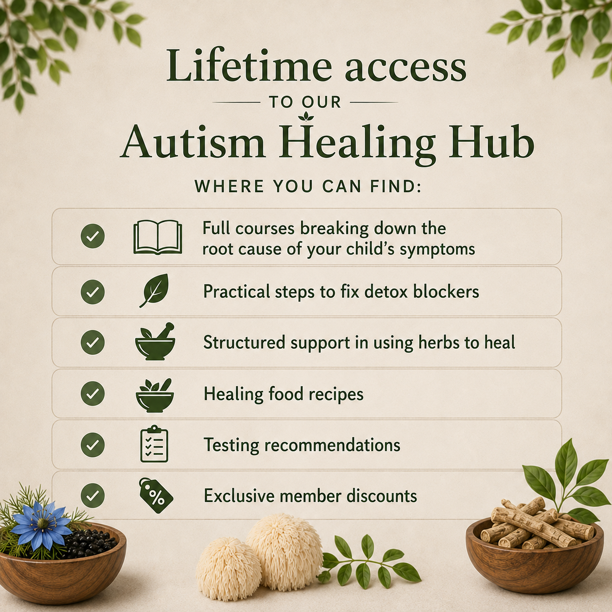 Magictree Autism Cleanse Kit: Deluxe Support