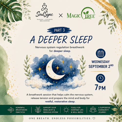 Breathwork Summer Season Session 3 - Breathwork For Sleep (Early Bird)