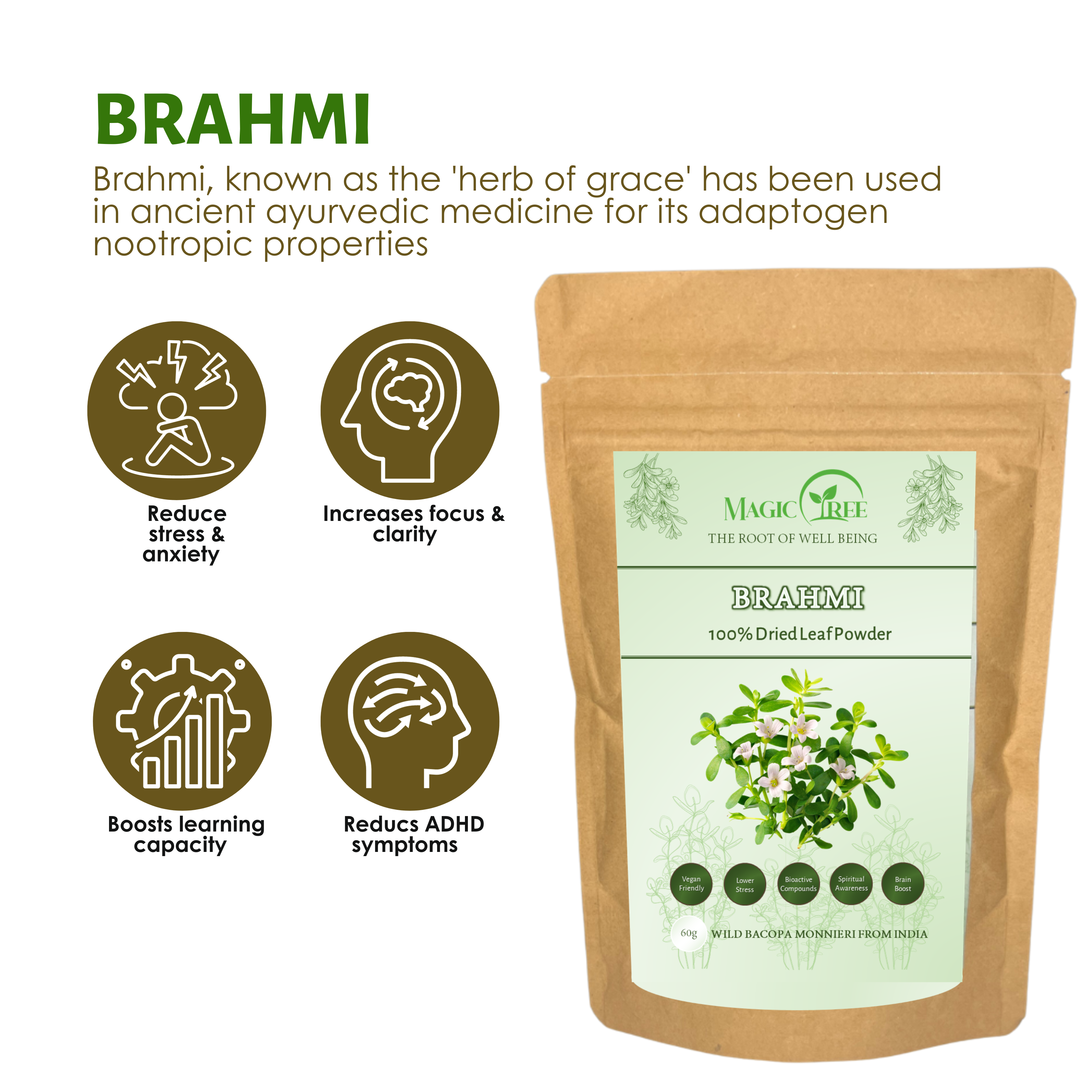 Brahmi Leaf Powder