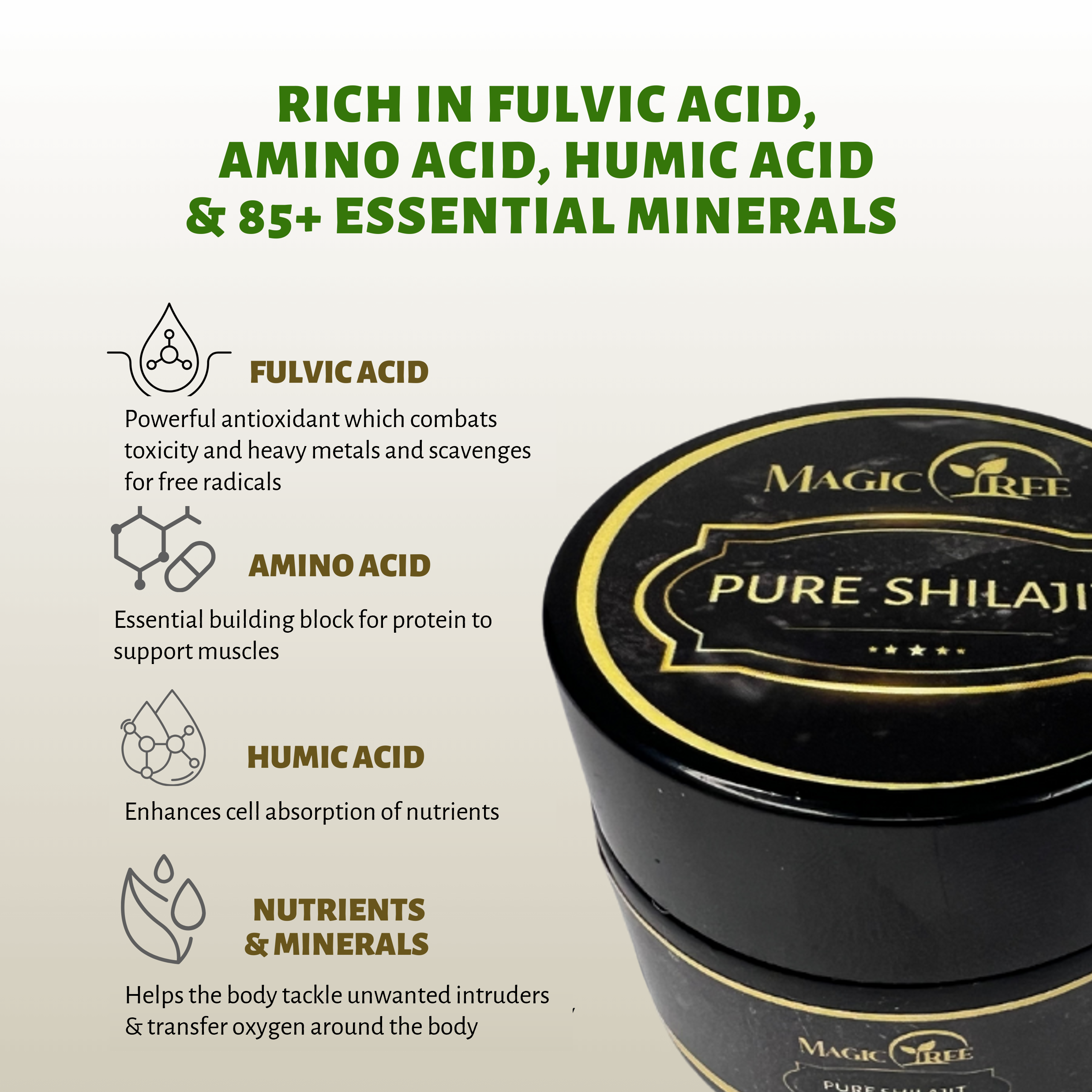 Ultra Pure Himalayan Shilajit